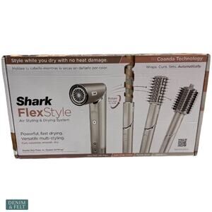 NEW Shark FlexStyle Air Styling & Drying System Multi-Styler Curler Blowout Set